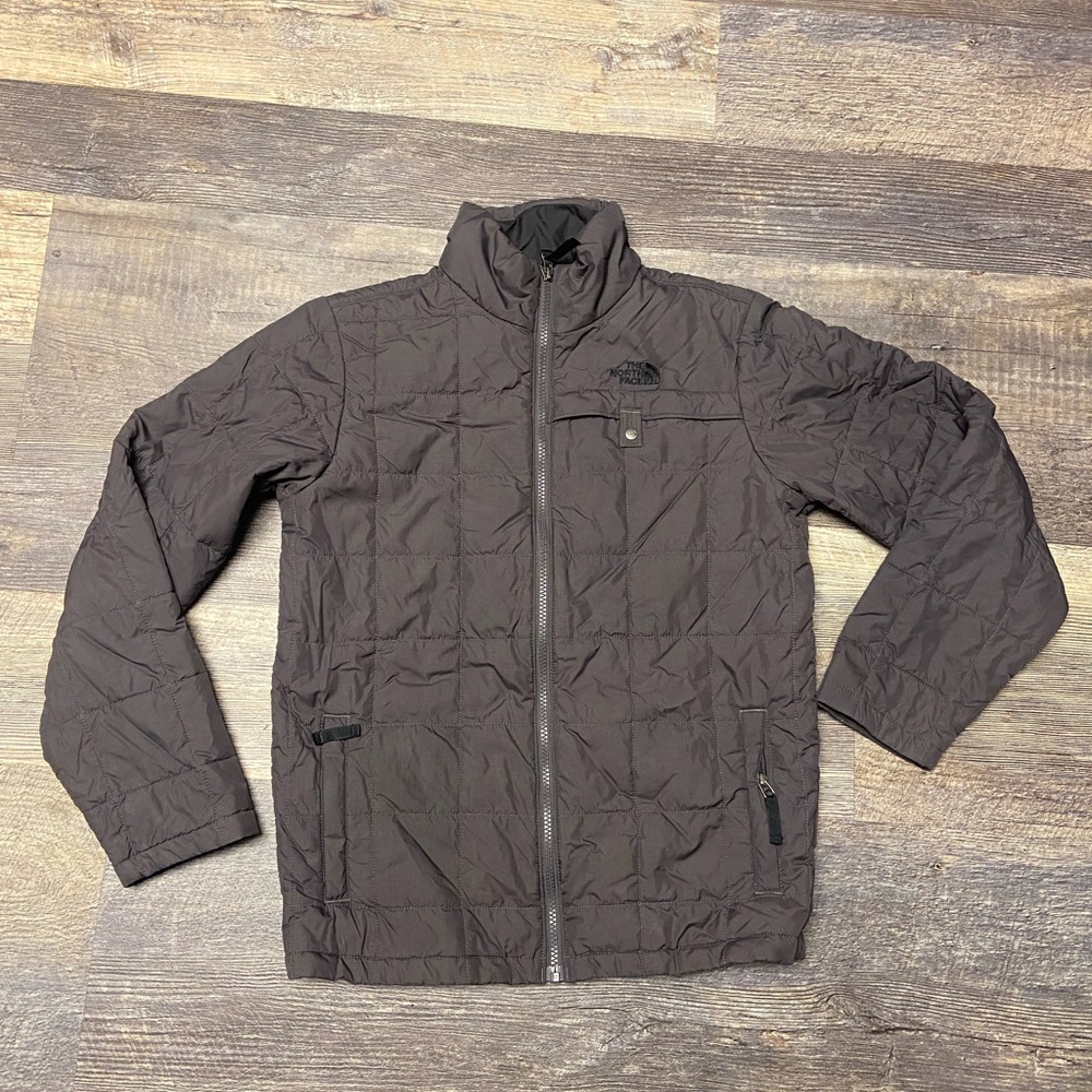 The North Face Boys Harway Lightweight Insulated Jacket Gray Size L (14/16)